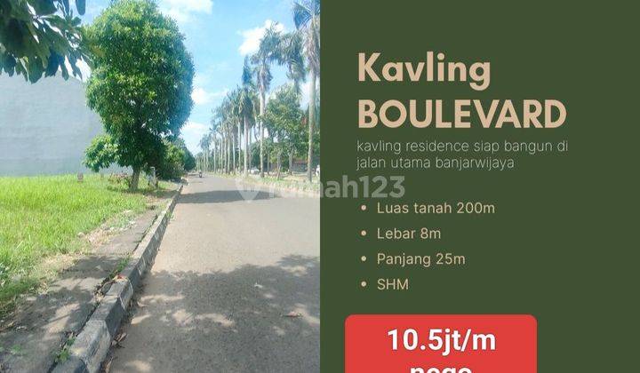 Kavling Shm Boulevard Hadap Timur Banjarwijaya  1