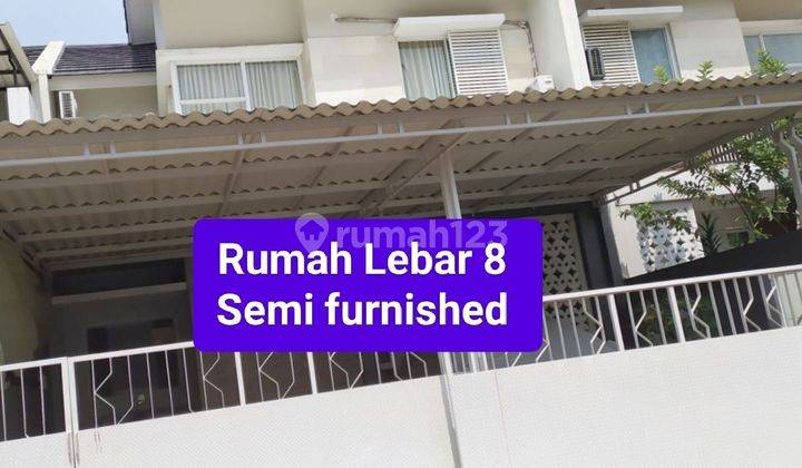 Rumah 2 Lantai lebar 8 di Cluster cattleya  1