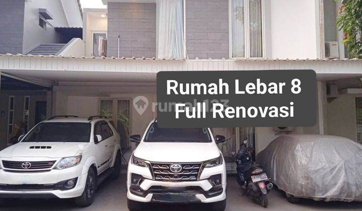 Rumah 2 Lantai Sudah Renovasi di Cluster navara modernland  1