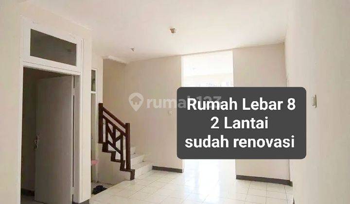 Rumah 2 Lantai Sudah Renovasi dalam cluster banjar wijaya  1