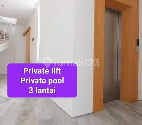 Rumah mewah private pool baru 3 Lantai di Jl niaga pondok indah  1