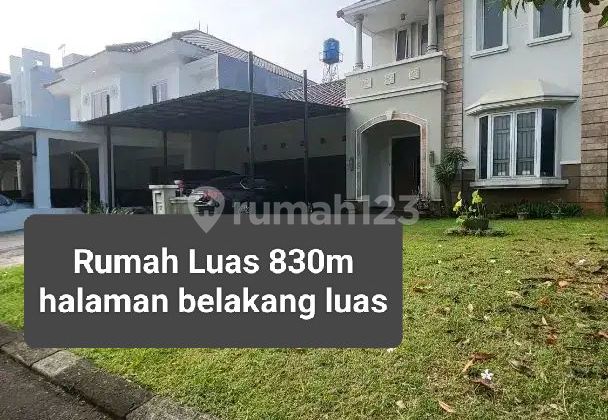 Murah Rumah 2 Lantai Luas 830m Di Dalam Cluster Alam Sutera