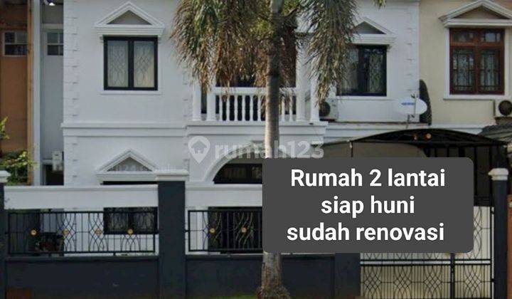 Rumah 2 Lantai Sudah Renovasi Di Boulevard Banjar Wijaya  1