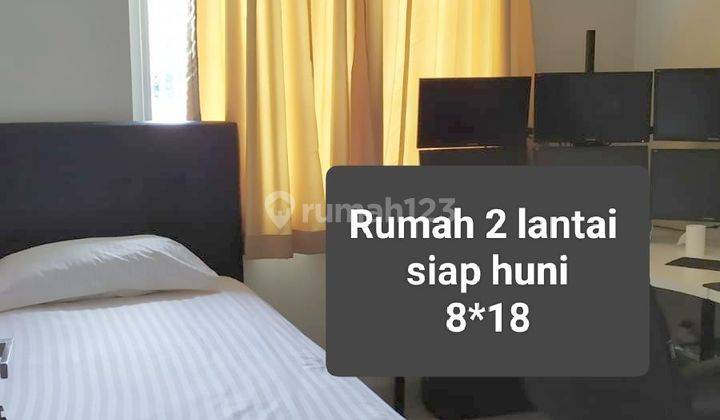 Rumah 2 Lantai siap huni di Cattleya banjar wijaya  1