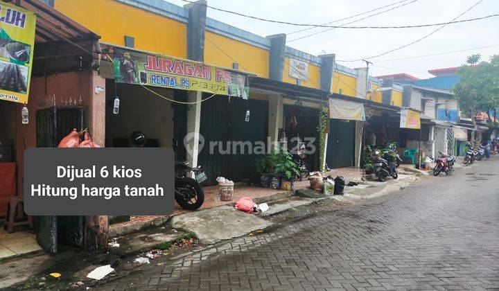 Hitung Tanah !!dijual Ruko Kios 6 Pintu Hasyim Ashari Cipondoh  2