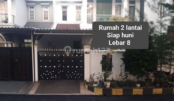 Rumah 2 Lantai Siap Huni Sudah Renovasi Cluster Yunani 1