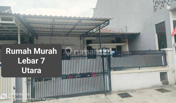 Rumah Murah !! Lebar 7 Siap Huni Utara Di Cluster Nusantara  2