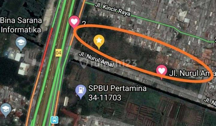 Tanah Komersial 16600 m² Shgb Di Lingkar Luar Cengkareng Timur  1