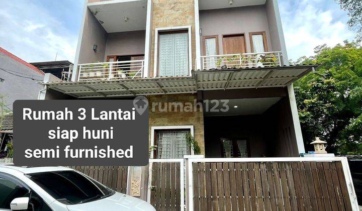 Rumah 3 Lantai Siap Huni Shm Buana Permai  1