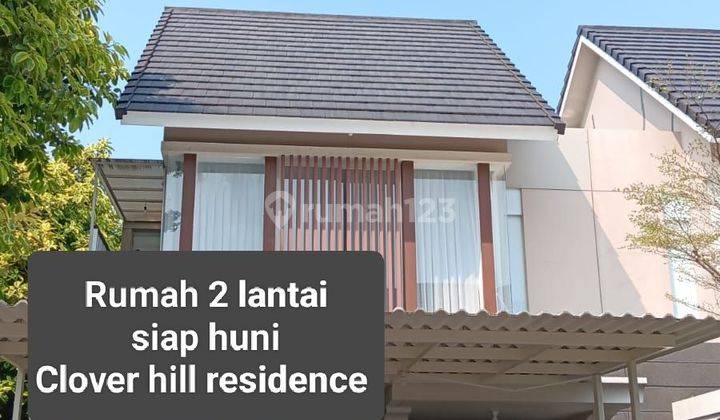 Dijual Bu!! Rumah Hook 2 Lantai Shm Siap Huni Clover Hill Ciledug 1