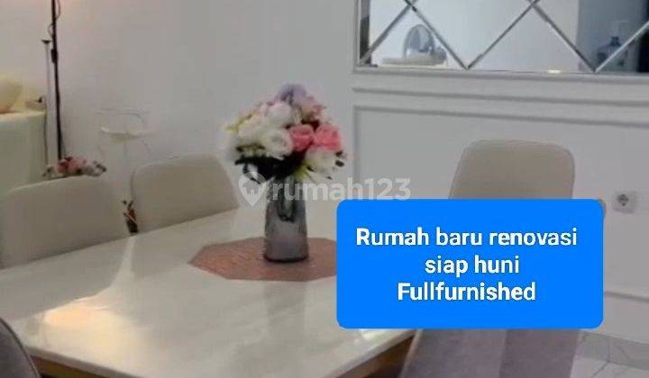 Rumah 3 Lantai Fullfurnished Siap Huni Sutera Flamboyan  1