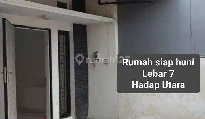 Rumah Murah !! Lebar 7 Siap Huni Utara Di Cluster Nusantara  1