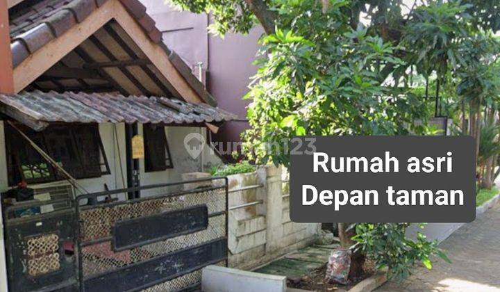 Rumah Asri Depan Taman Shm Di Jl Melati Banjarwijaya  1