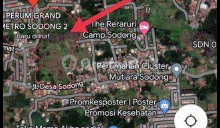 Dijual Murah Tanah Kebun luas 14826 SHM Desa Sodong Tigaraksa  2