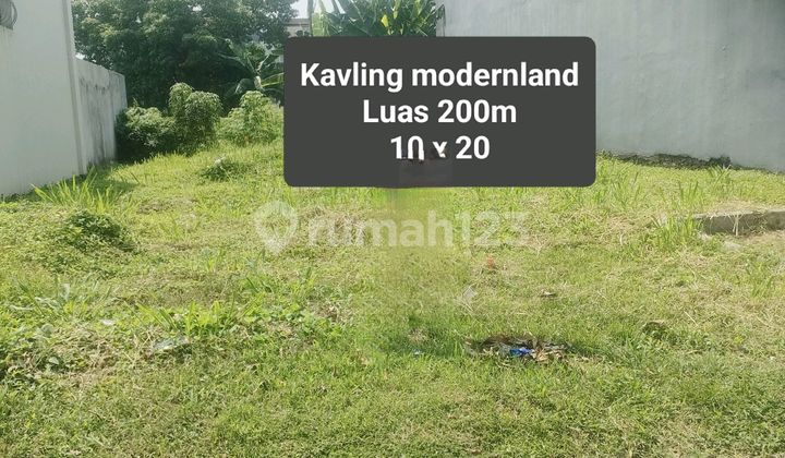 Dijual Tanah Kavling Siap Bangun Cluster Modernland Tangerang Dijual Tanah Kavling Siap Bangun Cluster Modernland Tangerang