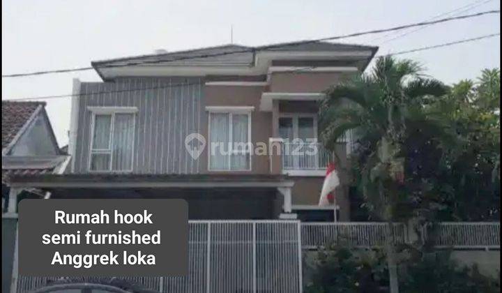 Rumah Hook 2 Lantai Shm Di Anggrek Loka Bsd 1