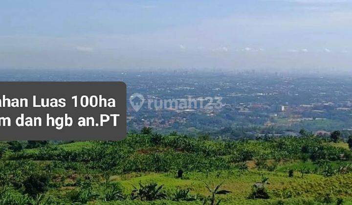 Dijual Tanah Luas 100 Hektar Shm Di Desa Tangkil Sentul Bogor  1