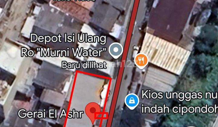 Hitung Tanah !!dijual Ruko Kios 6 Pintu Hasyim Ashari Cipondoh  1