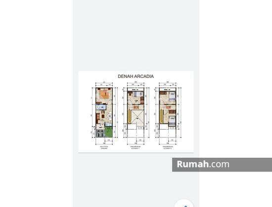 Dijual Rumah Mezzanine,cluster Fasilitas Lengkap 3