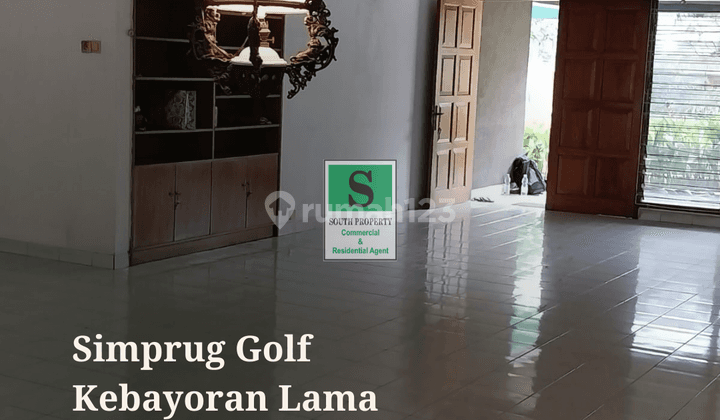 Rumah di Kawasan Simprug Golf, Dekat Menuju Senayan 1