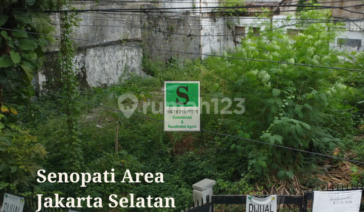 Tanah di Kawasan Elite Senopati Area, Kebayoran Baru