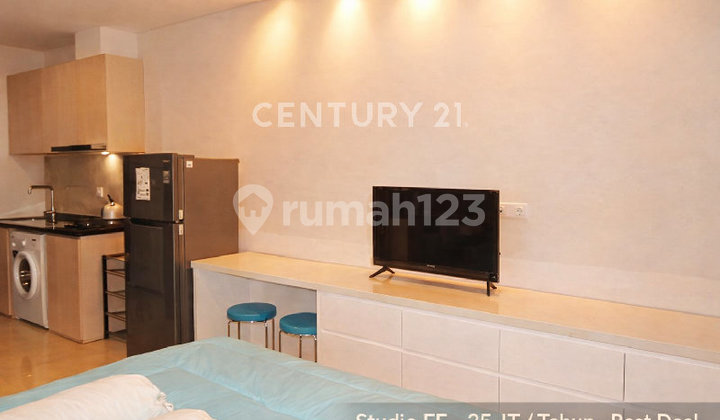 Studio Furnished 26M² Puri Mansion - Strategis Dekat Akses Toll