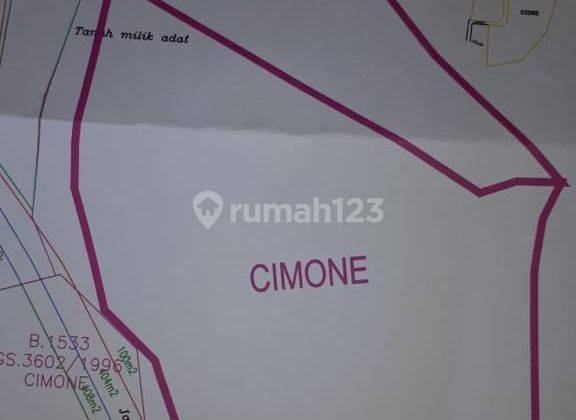 Dijual Cepat Tanah Di Cimone Tangerang 2