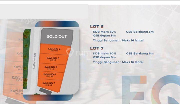 Dijual Tanah Komersil Strategis di Cikarang 1