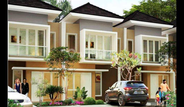 Rumah 2 lantai siap huni lokasi strategis nyaman dan damai  6
