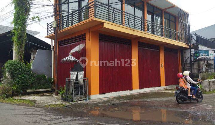 Shop For Rent 2 floors 5x10m Sanur South Denpasar 60 Million 1