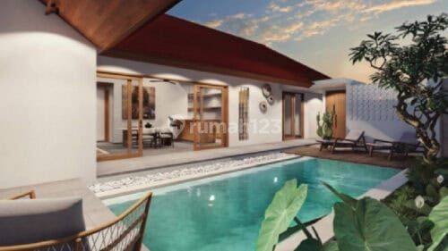 Leasehold 30 Years Full Furnished Villa 1 Bedroom Kedungu Tanah Lot 1