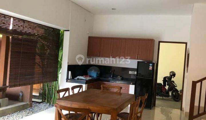 Rent a Quiet East Facing Villa, Large Pool, 2 Floors, 3 Rooms, Sanur 1