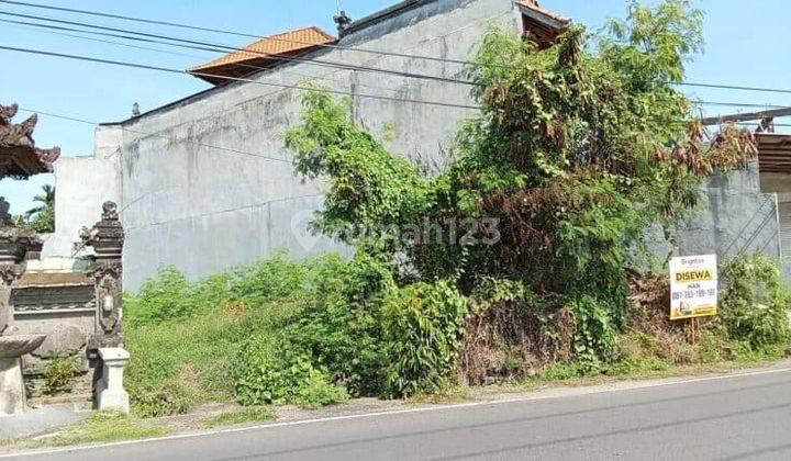 Sewa Min 10 Tahun Tanah Hadap Barat Laut 350m2 Beraban Kediri Tabanan 1