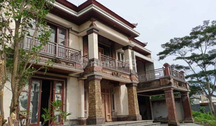 West Facing Villa Unfurnished 2 Floors 7 Bedrooms Singapadu Sukawati Gianyar 2