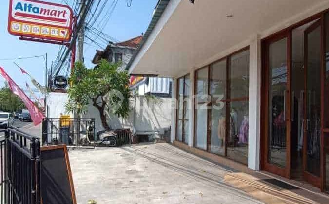 Tempat Usaha Ruko 1 Lantai Hadap Barat Bypass Sanur