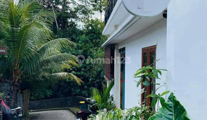 Leasehold 5 Tahun Villa Full Furnished View Hutan 2 Lantai 2 Kamar Central Ubud 1