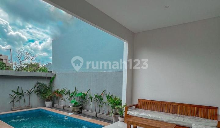 Modern Comfortable Tropical Villa Fully Furnished with Ubud Rice Field View 2 Bedrooms