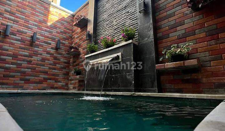 Villa Cantik 2 Lantai 2 Kamar Pool Fully Furnished Tengah Kota Denpasar 2