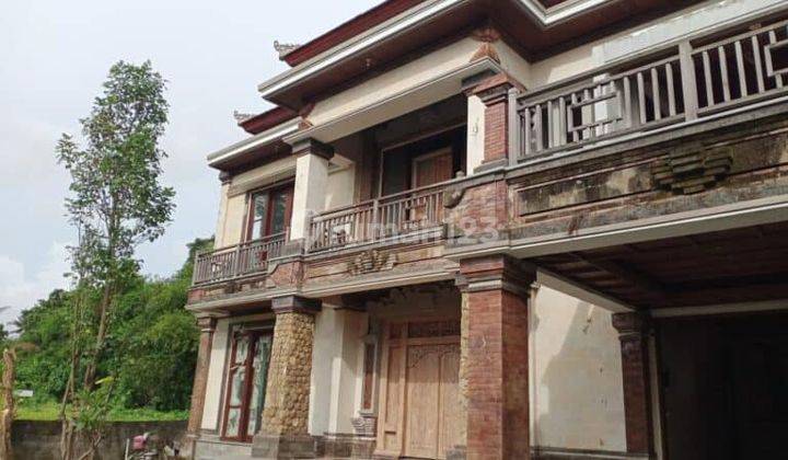 West Facing Villa Unfurnished 2 Floors 7 Bedrooms Singapadu Sukawati Gianyar 1