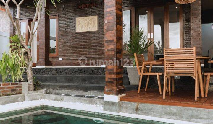 Annual Tropical Villa 2 Bedrooms Sunset Rice Field View Tibubeneng Canggu 1