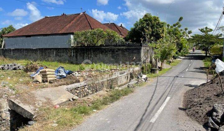 Tanah 505m2 Pinggir Jalan Mudu Taki Dalung Badung 2