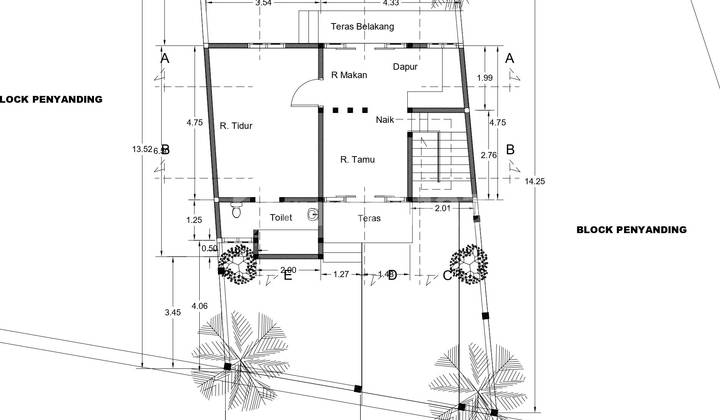 Minimalist 2-Storey 3-Bedroom House in Sempidi Lukluk, Mengwi 2