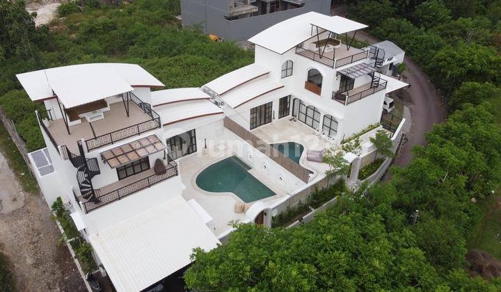 Villa Mewah View Laut Rooftop Furnished 3 Kamar Ungasan