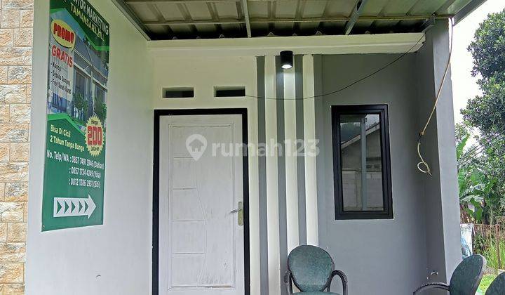Perumahan konsep minimalis bangunan indent dijual  2