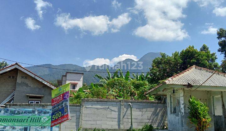 Dijual rumah 1 lantai tipe minimalis modern view gunung salak  1