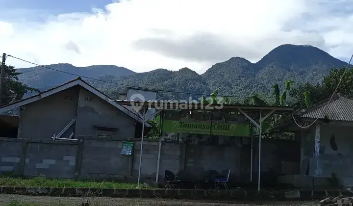 Dijual rumah 1 lantai konsep minimalis modern view gunung salak  2