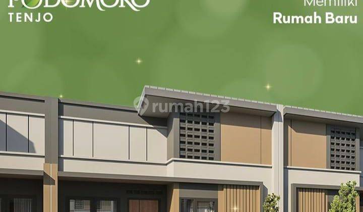 Perumahan Minimalis Modern di daerah Kawasan Kota Mandiri  Podomoro Tenjo 5