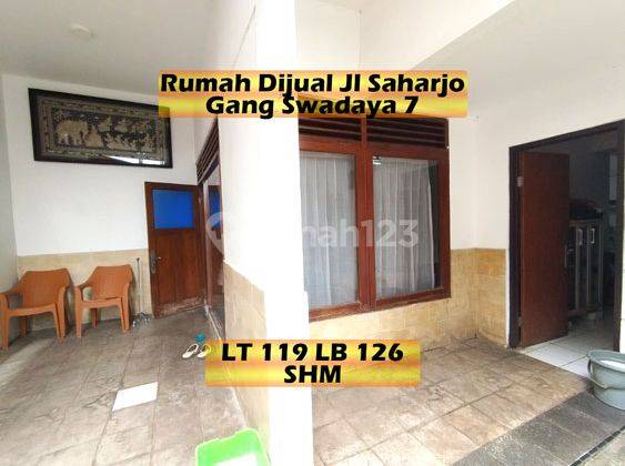 Dijual Rumah Seken Siap Huni di Jalan Dr Saharjo Gang Swadaya 7  1
