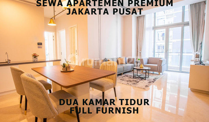 Sewa Apartemen 2 BR Full Furnish di Jakarta Pusat 2