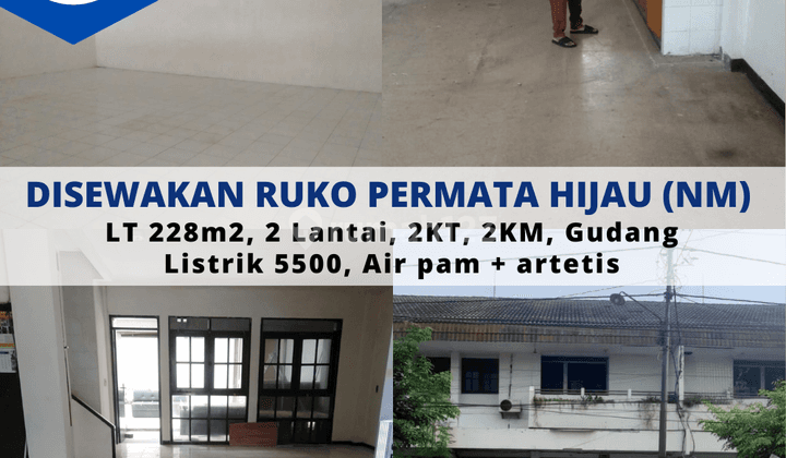 Ruko Permata Hijau Siap Pakai 1